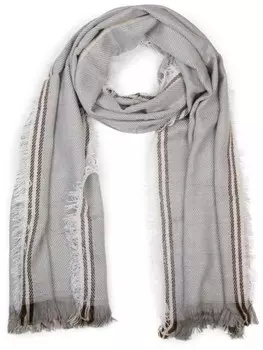 Шарф styleBREAKER, цвет grau-wei
