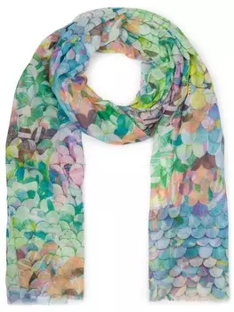 Шарф styleBREAKER, цвет grn/blau