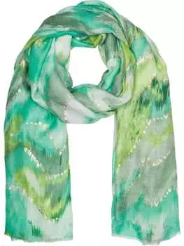 Шарф styleBREAKER, цвет grn/hellgrn