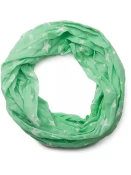 Шарф styleBREAKER, цвет grn/wei