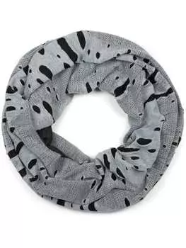 Шарф styleBREAKER, цвет hellgrau/schwarz