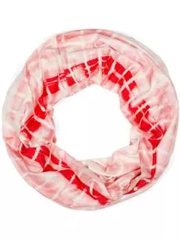 Шарф styleBREAKER, цвет koralle/wei
