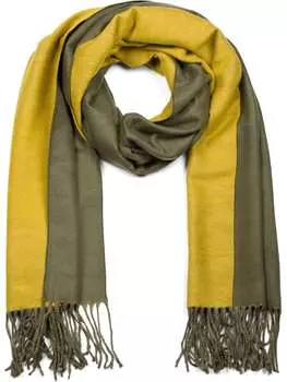 Шарф styleBREAKER, цвет oliv/curry