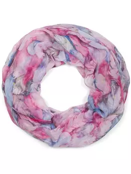 Шарф styleBREAKER, цвет pink/blau