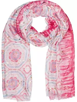 Шарф styleBREAKER, цвет pink/hellblau