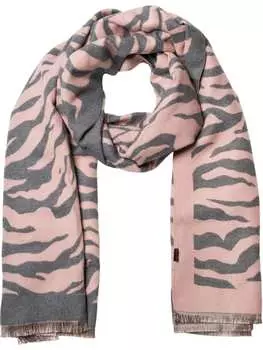 Шарф styleBREAKER, цвет rose/grau