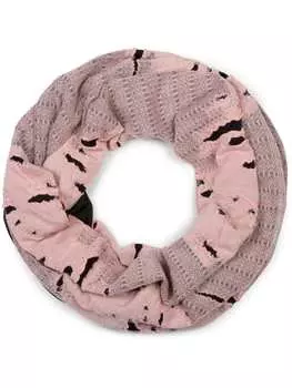 Шарф styleBREAKER, цвет rose/schwarz