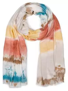 Шарф styleBREAKER, цвет rost/gelb/braun