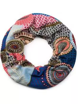 Шарф styleBREAKER, цвет rot/blau