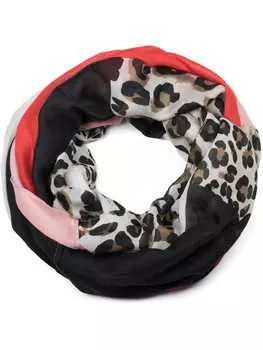 Шарф styleBREAKER, цвет rot/rosa