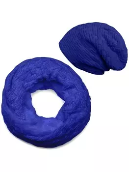 Шарф styleBREAKER, цвет royalblau