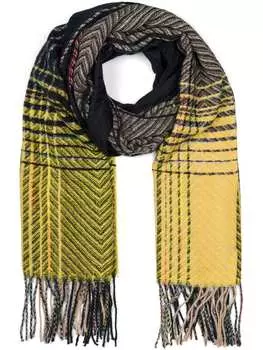 Шарф styleBREAKER, цвет schwarz/gelb