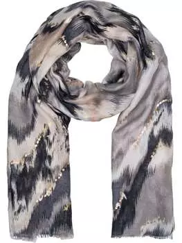 Шарф styleBREAKER, цвет schwarz/grau