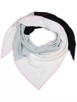 Шарф styleBREAKER, цвет schwarz/hellgrau/wei