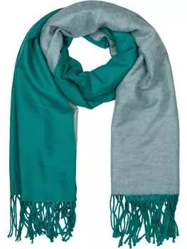Шарф styleBREAKER, цвет smaragdgrn/creme