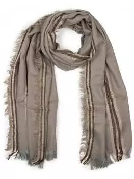 Шарф styleBREAKER, цвет taupe/grau