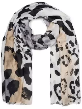 Шарф styleBREAKER, цвет taupe/schwarz