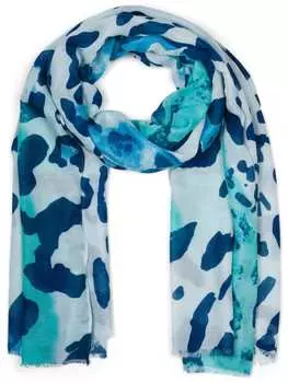 Шарф styleBREAKER, цвет trkis/blau