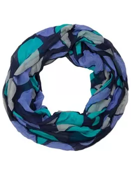 Шарф styleBREAKER, цвет trkis/blau