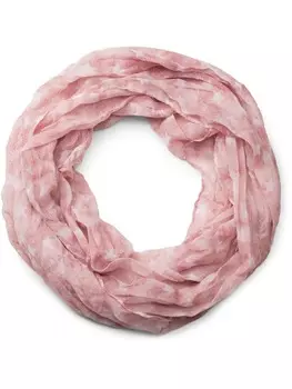 Шарф styleBREAKER, цвет vintage meliert altrose/wei