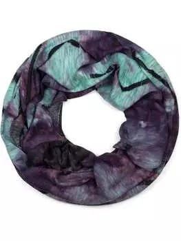 Шарф styleBREAKER, цвет violett/trkis