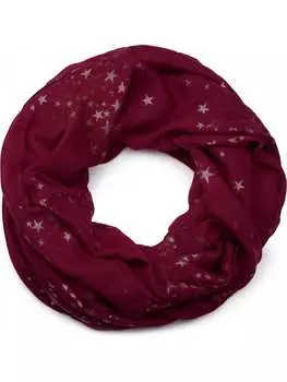 Шарф styleBREAKER, цвет weinrot