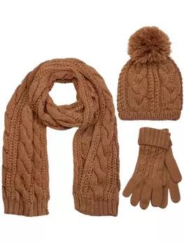 Шарф styleBREAKER, коричневый