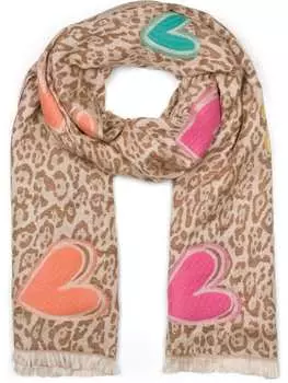 Шарф styleBREAKER, коричневый