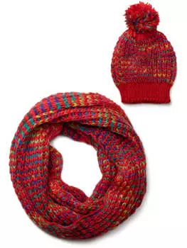 Шарф styleBREAKER, красный