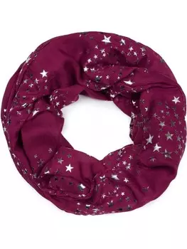 Шарф styleBREAKER Loop, цвет bordeaux-rot