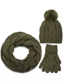 Шарф styleBREAKER, оливковый