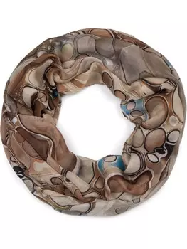 Шарф styleBREAKER Schlauch, цвет braun-beige