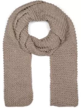 Шарф styleBREAKER, серо-коричневый