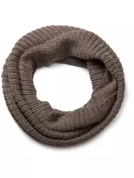 Шарф styleBREAKER, серо-коричневый