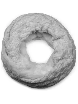 Шарф styleBREAKER, светло-серый