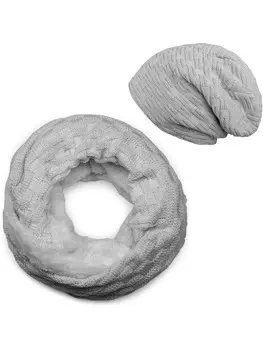 Шарф styleBREAKER, светло-серый