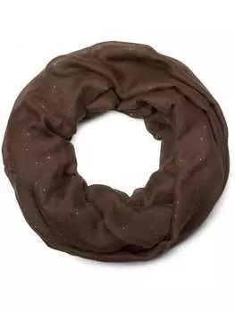 Шарф styleBREAKER, темно-коричневый