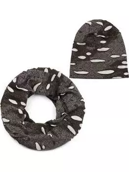 Шарф styleBREAKER, темно-коричневый