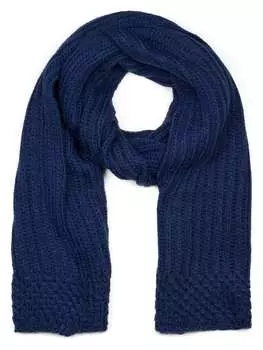 Шарф styleBREAKER, темно-синий