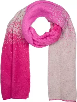 Шарф styleBREAKER Web, цвет fuchsia-hellgrau