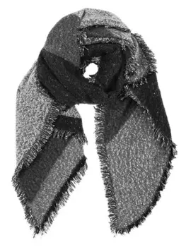 Шарф Sublevel, черный/белый