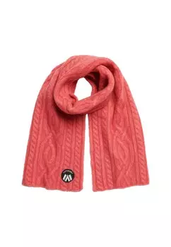 Шарф Superdry Scarf, розовый