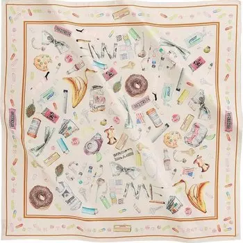 Шарф Supreme Trash Silk 'Multicolor', разноцветный