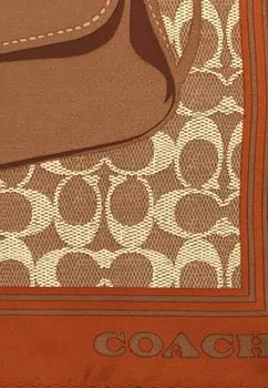 Шарф TABBY SQUARE Coach, бежевый