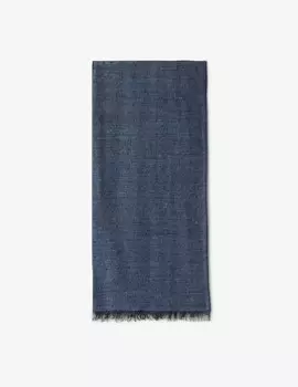 Шарф Тачки 55х190 Rinascente, синий