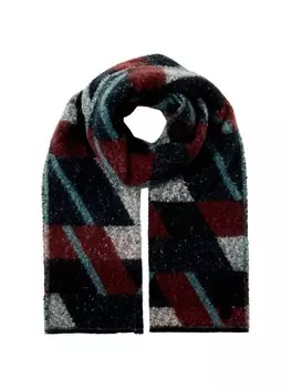 Шарф TOM TAILOR Scarf, цвет navy/turquoise
