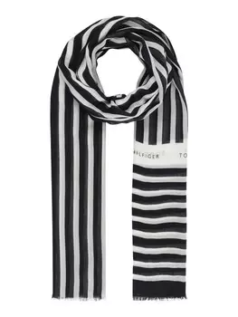 Шарф Tommy Hilfiger ESSENTIAL, черный