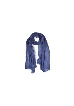 Шарф тонкой вязки кашемировый 200х90см 19288-0 SEEBERGER, цвет Schwalbe One Size