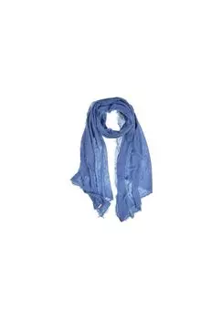 Шарф тонкой вязки кашемировый 200х90см 19288-0 SEEBERGER, цвет Jeans One Size