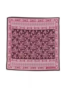 Шарф Tree of Life Longchamp, фиолетовый